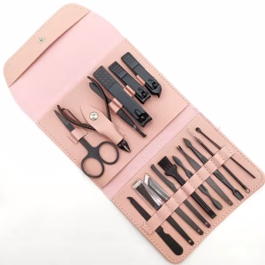 16-Piece Nail Care Kit Pouch