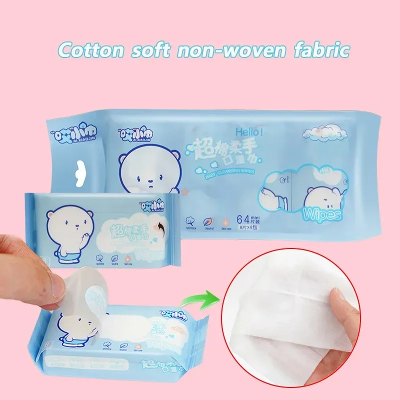 4-in-1 Portable Hand & Mouth Cleaning Wipes Pack - Image 3