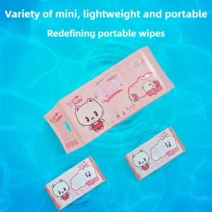 4-in-1 Portable Hand & Mouth Cleaning Wipes Pack