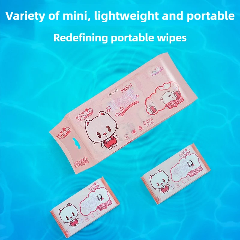 4-in-1 Portable Hand & Mouth Cleaning Wipes Pack - Image 2