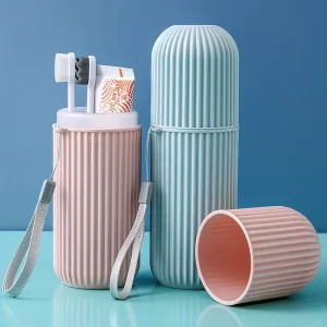 Travel Portable Toothbrush Cup – Bathroom Organizer