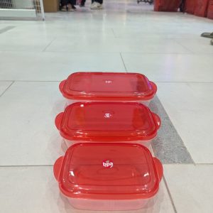 Pack of 3 Food Storage Containers – Freshness Lock