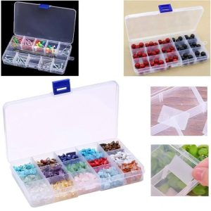15-Grid Organizer Box – Multipurpose Storage Case