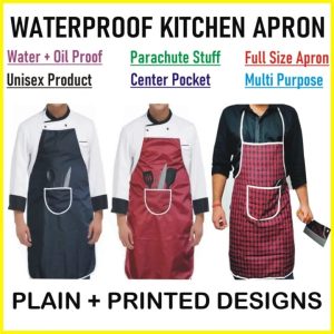 Waterproof Plastic Kitchen Apron – Stain Protection