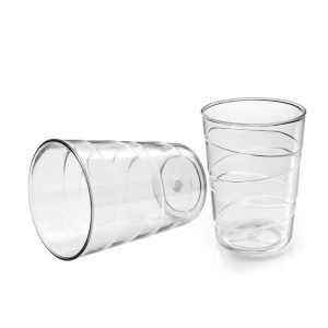 Acrylic Drinking Glass Set – Pack of 6 Stylish Glass