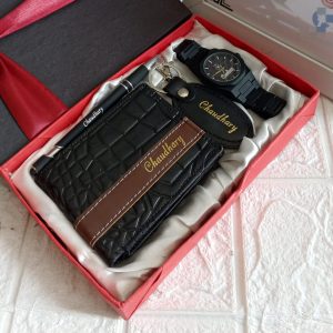 Customized Men’s Gift Set – Wallet, Watch & More