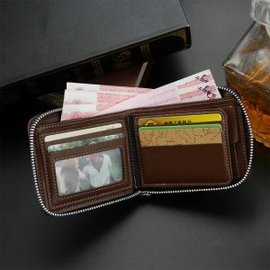 Balisi Style Premium Zipper Wallet with Cardholder