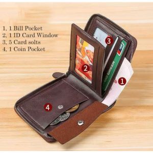 Balisi Style Premium Zipper Wallet with Cardholder