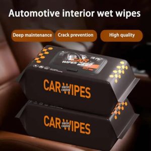 Pack of 80  Car Cleaning Wet Wipes