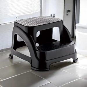 Plastic Stool – Two step BPA-Free & Anti-Slip