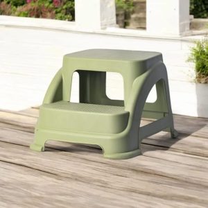 Plastic Stool – Two step BPA-Free & Anti-Slip