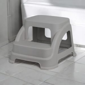 Plastic Stool – Two step BPA-Free & Anti-Slip