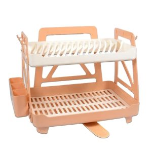 Kitchen Dish Drying Rack – Multi-Compartment