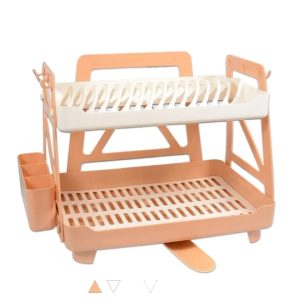 Kitchen Dish Drying Rack – Multi-Compartment