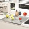 Stainless Steel Cutting Board – Large, Food-Grade, Durable