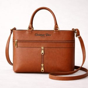 Restocked Premium Synthetic Leather Shoulder Bag