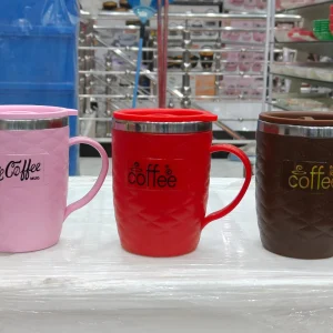 400ml Stainless Steel Coffee Mug with Airtight Lid