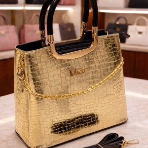 High-Quality Crocodile-Style Bag – 3 Colors Available