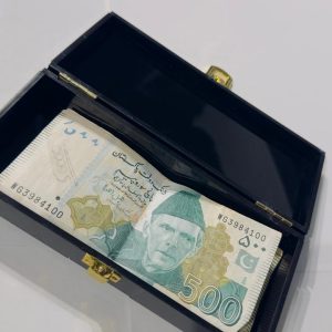 Acrylic Eidi Cash Box – Premium Currency Gift Box