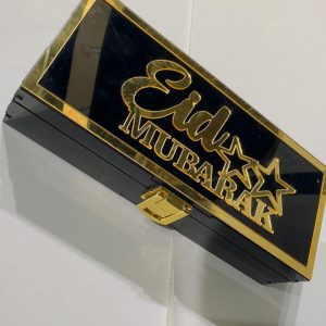 Acrylic Eidi Cash Box – Premium Currency Gift Box