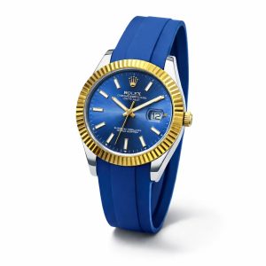 Luxury Silicone Strap Watch with Date