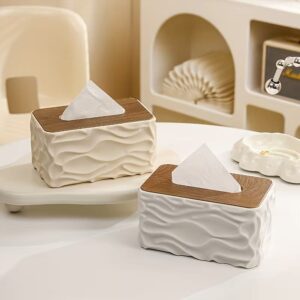 Elegant Tissue Box Cover Durable & Compact