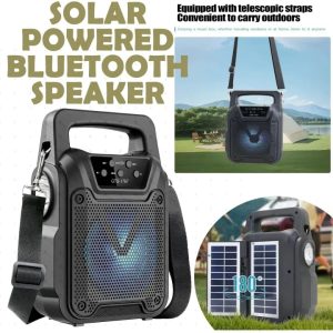 GTS-1767 Wireless Speaker – Dual Solar Charging