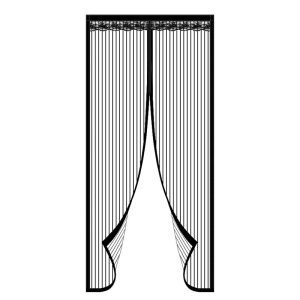 Magnetic Mosquito Door Curtain – Auto Closing Net