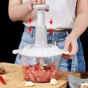 2L Push Down Chopper Manual Vegetable Cutter