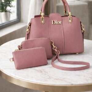 3 Pcs Shoulder Bag Set Women Stylish Designer Bag