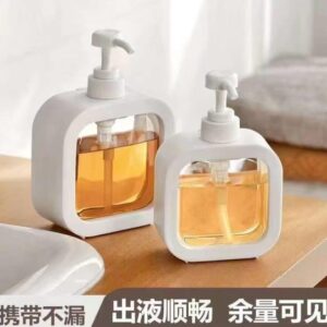 Square Soap Dispenser Premium 500ml Bottle