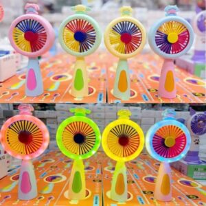 Mini Handheld Fan USB Rechargeable with Night Lamp