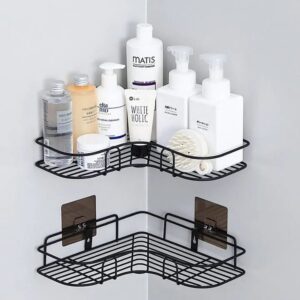Triangle Bathroom Corner Rack Self Adhesive Shelf