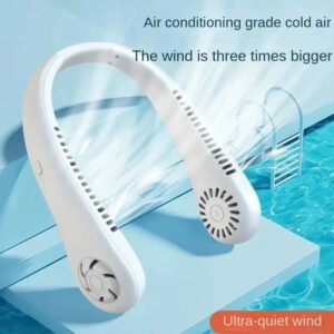 Portable Rechargeable Neck Fan Hands Free Cooler