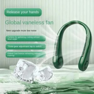 Portable Rechargeable Neck Fan Hands Free Cooler