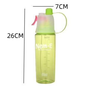 600ML Misting Water Bottle Portable Spray Bottle