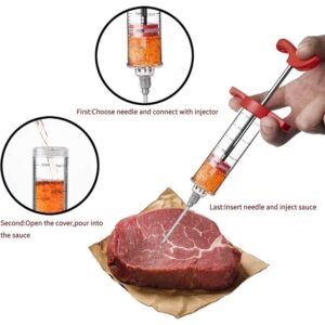 BBQ Meat Flavor Injector Syringe Kitchen Tool
