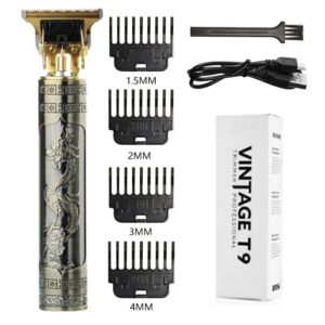 T9 Professional Hair Clipper Beard Trimmer Metal