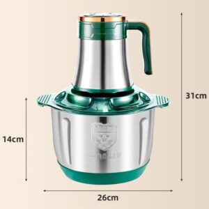 3L Stainless Steel Food Processor Multi Function