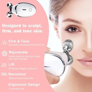 Microcurrent Facial Massager Face Lifting Roller
