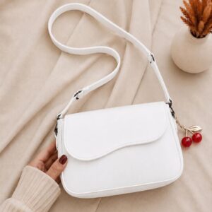 Cherry Keychain Stylish Shoulder Bag for Women