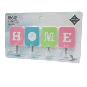4PCS Wall Hook Set Heavy Duty Steel Hooks