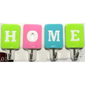 4PCS Wall Hook Set Heavy Duty Steel Hooks