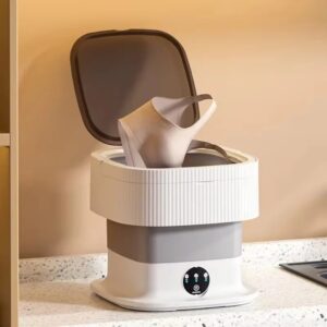 Foldable Washing Machine with Spin Dryer