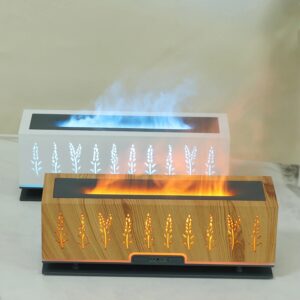 Flame Effect Aromatherapy Humidifier Air Diffuser