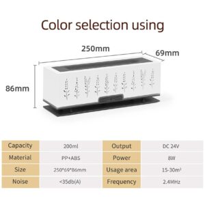 Flame Effect Aromatherapy Humidifier Air Diffuser