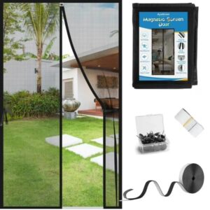 Magnetic Mosquito Net Door Heavy-Duty Mesh Screen