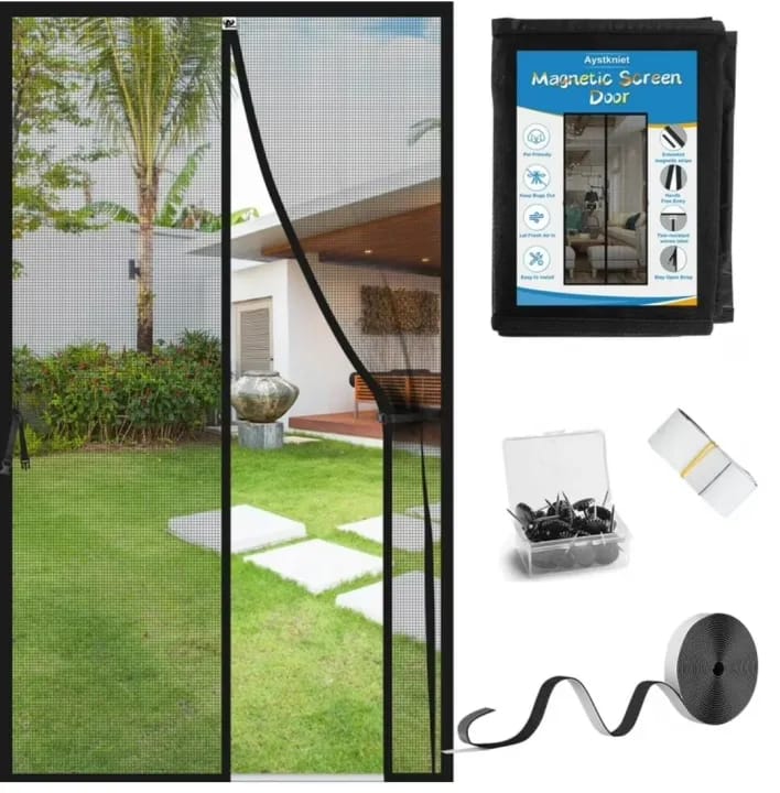 Magnetic Mosquito Net Door Heavy-Duty Mesh Screen - Image 4