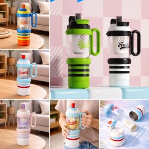 1000ML Premium SUS 304 Stainless Steel Tumbler