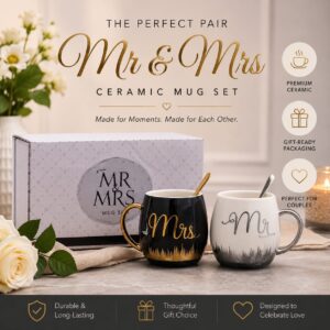 r & Mrs Ceramic Mug Gift Set
